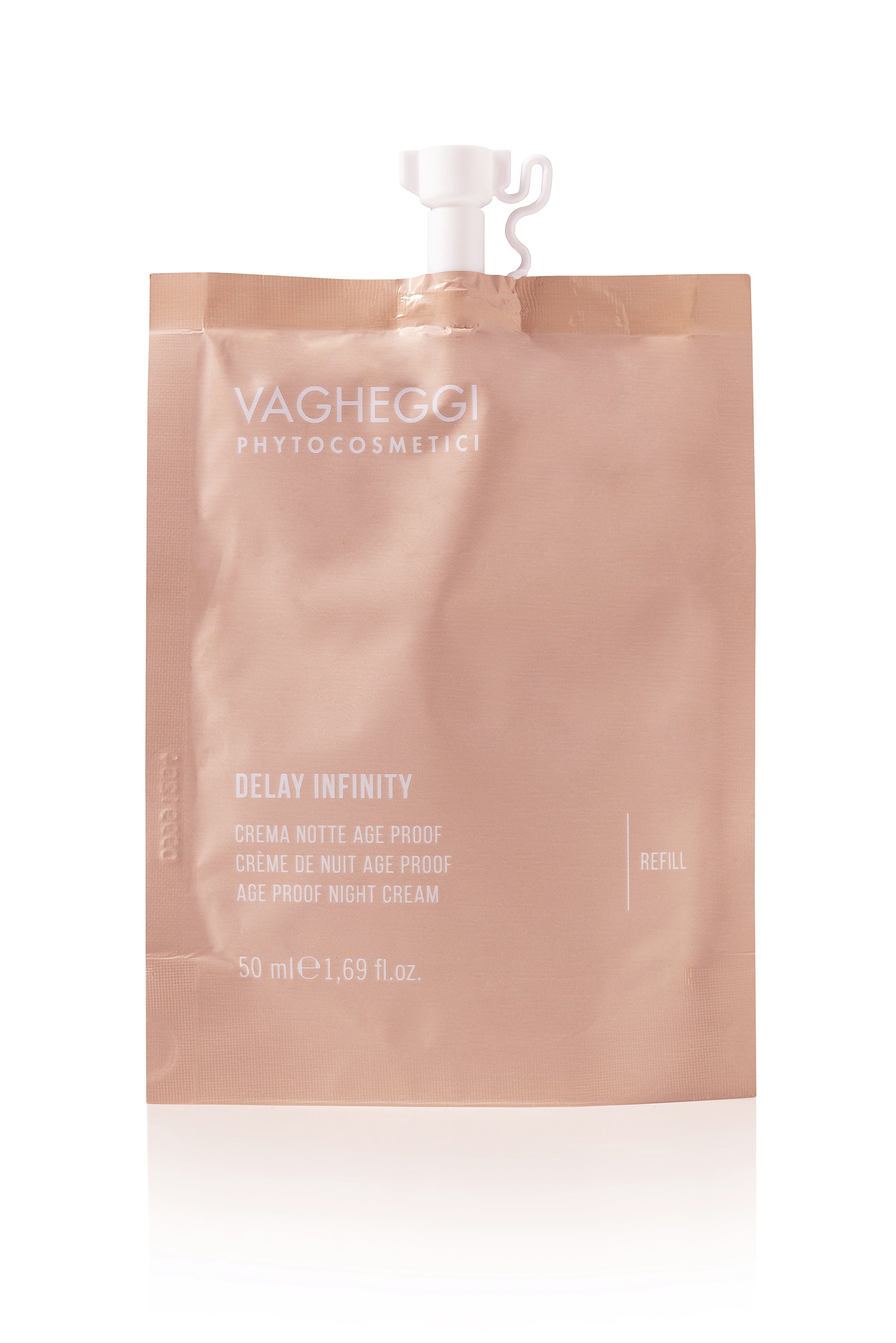VAGHEGGI New Delay Infinity Age Proof Night Cream Przeciwstarzeniowy krem na noc 50ml Refill