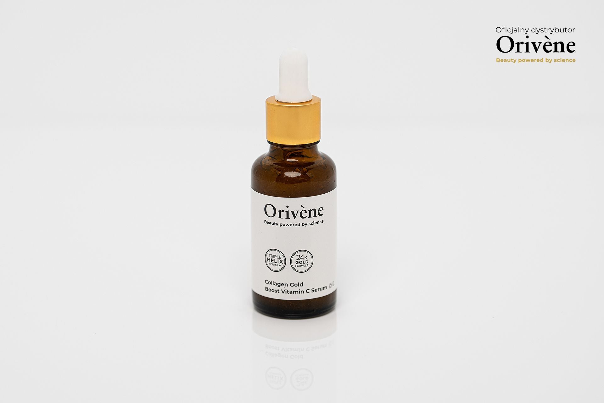 Orivène Collagen Gold Boost Vitamin C Serum - rozświetlające serum z witaminą C 30 ml