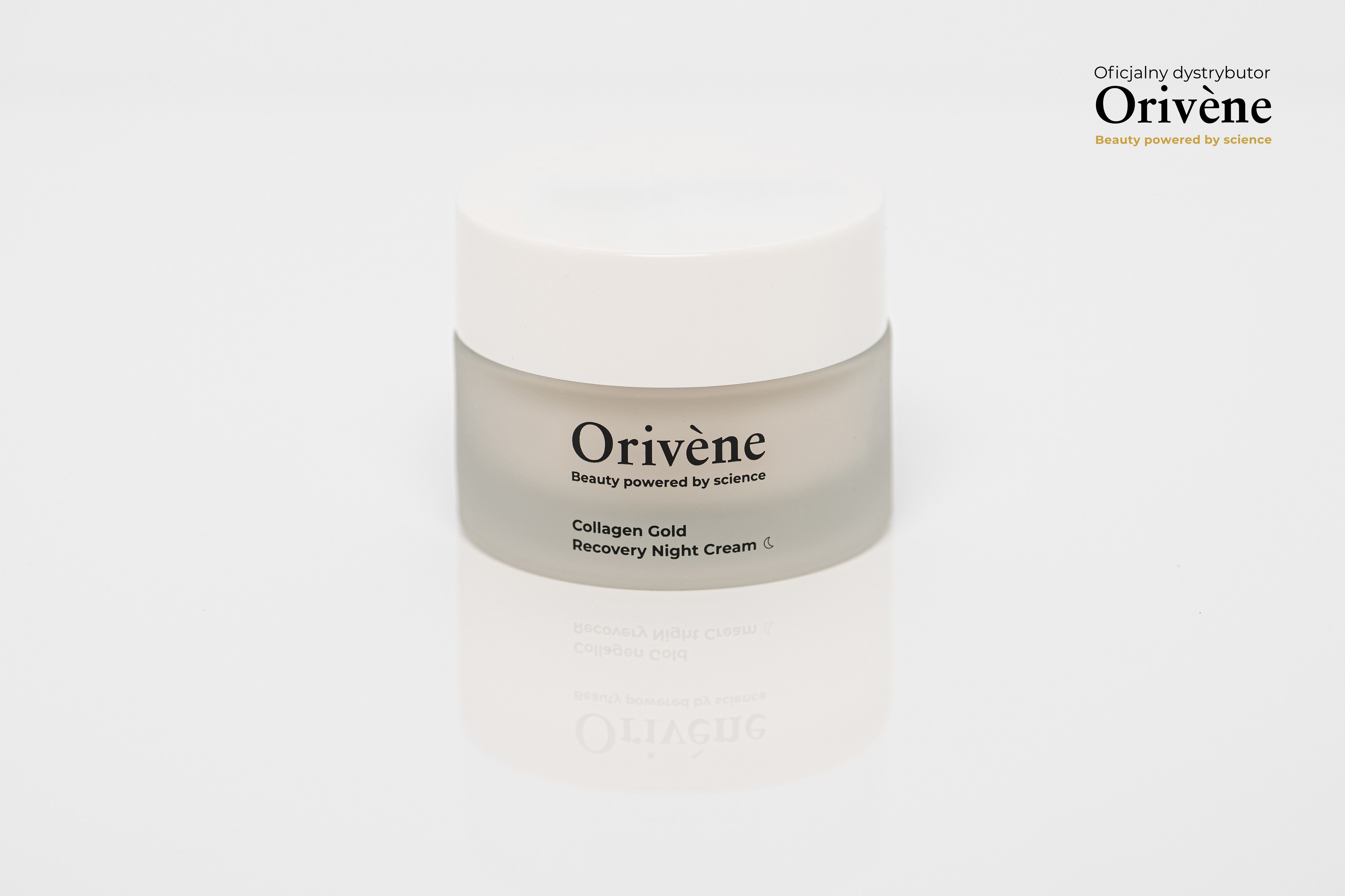 Orivène Collagen Gold Recovery Night Cream – regenerujący krem na noc z 24-karatowym złotem i natywnym kolagenem 50 ml