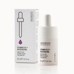 VAGHEGGI VITAMIN B12 + RESVERATROL FACE BOOSTER Koncentrat rewitalizujący i regenerujący 30ml